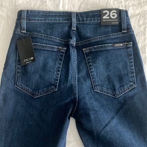 NWT, Joe’s Jeans, size 26, high rise skinny ankle jeans.